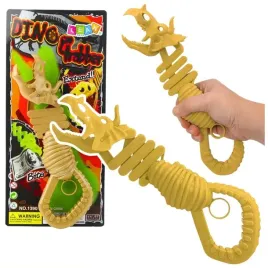 leantoys-chwytak-gryzacy-szkielet-dinozaura-brazowy-zabawka-3