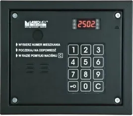 laskomex-cp-2503r-czarna-panel-audio-z-czytnikiem-kluczy-rfid