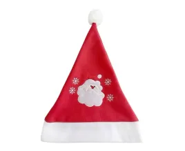 czapka-mikolaja-swiateczna-z-aplikacja-29x43-cm-godan-czerwona