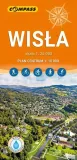 compass-mapa-turystyczna-wisla-1-25-000-plan-centrum-1-10-000