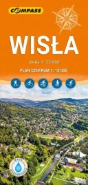 compass-mapa-turystyczna-wisla-1-25-000-plan-centrum-1-10-000