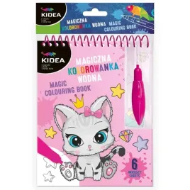 kidea-magiczna-kolorowanka-wodna-kotki-z-pisakiem-wodnym-derform