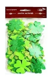 galeria-hobby-brokatowe-koniczyny-mix-zielony-44-szt-45-65-cm
