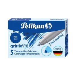 naboje-do-piora-kulkowego-griffix-niebieskie-pelikan-5-szt