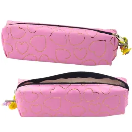 piornik-jednokomorowy-leantoys-rozowy-w-zlote-serca-z-zamkiem-20-cm