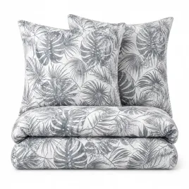 komplet-poscieli-160x200-szare-liscie-2x-70x80-na-zamek-elegancka-wzor-7