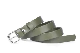 pasek-damski-klasyczny-khaki-mat-2-cm-obwod-78-96