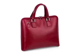 torba-skorzana-vera-pelle-lisa-na-laptop-bordowa