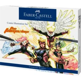 zestaw-do-rysowania-komiksow-faber-castell-15-elementow-the-famazings