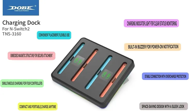 stacja-ladujaca-switch-2-joy-con-rgb-4w1-usb-c-dobe-waga-z-opakowaniem-0-4-kg