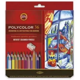 kredki-olowkowe-polycolor-koh-i-noor-3835-36-kolorow