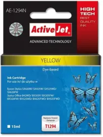tusz-activejet-ae-1294n-zamiennik-epson-t1294-supreme-15-ml-zolty