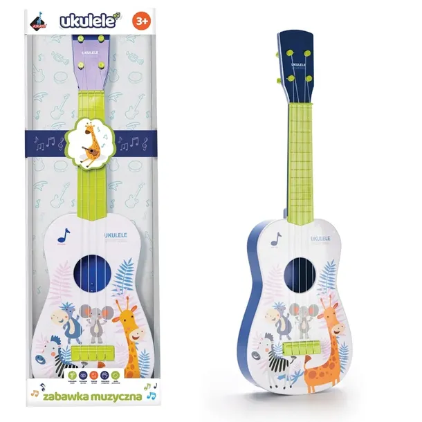 gitara-ukulele-zielona-rodzaj-gitara
