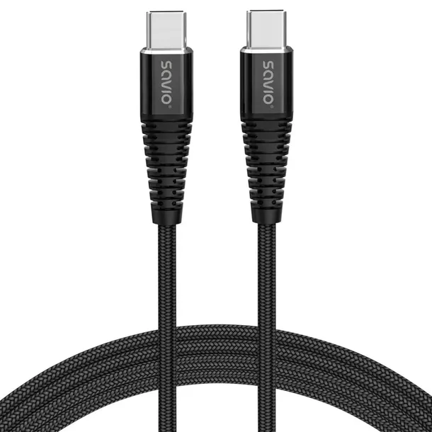 savio-kabel-usb-typ-c-usb-typ-c-5a-1m-cl-159-kolor-czarny