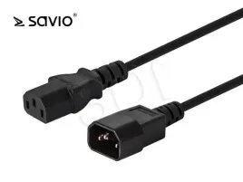 kabel-savio-cl-99-c14-iec-c14-iec-320-c14-m-c13-f