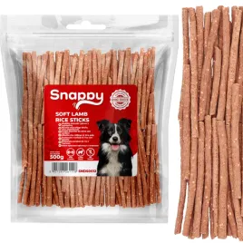 przysmak-przekaska-dla-psa-miekkie-paleczki-ryzowe-z-jagniecina-snappy-500g