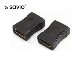 adapter-savio-cl-111-hdmi-f-hdmi-f-kolor-czarny