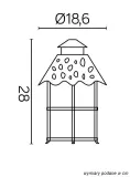 klosz-su-ma-186-cm-e27-czarny-stan-nowy