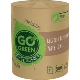 go-green-recznik-papierowy-1-rolka-500-listkow-2-warstwowy