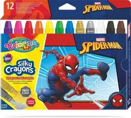 kredki-zelowe-wykrecane-spiderman-colorino-kids-12-kolorow