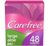 carefree-48szt-wkladki-higeniczne-plus-large-aloe-vera