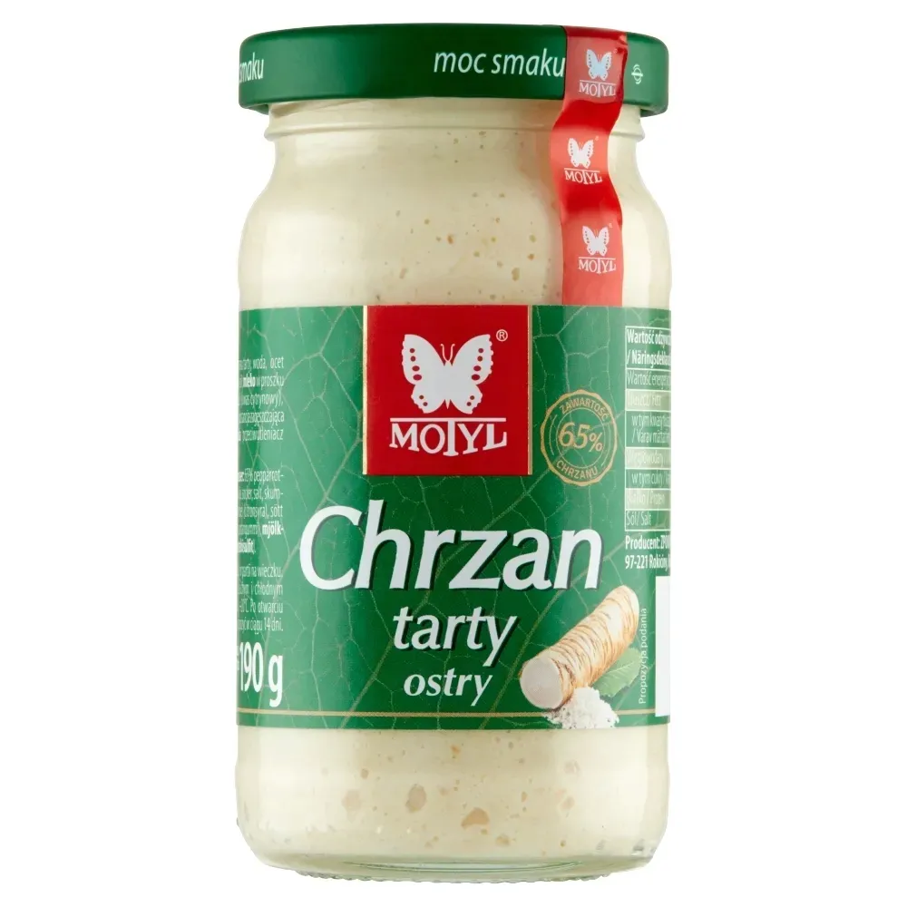 motyl-chrzan-tarty-190-g