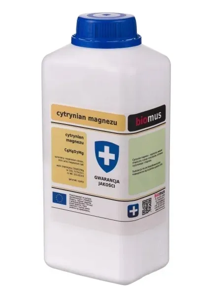Biomus Cytrynian Magnezu czysty 1kg