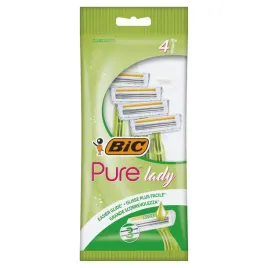 bic-pure-lady-jednoczesciowe-maszynki-do-golenia-4-sztuki