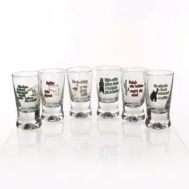komplet-6-kieliszkow-wodka-x-maly-25ml-humor-zwierzeta