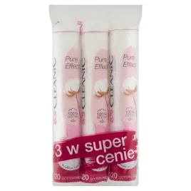 cleanic-pure-effect-platki-kosmetyczne-okragle-3-x-120-sztuk