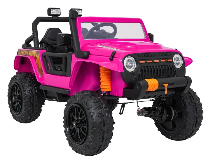 auto-jeep-monster-rozowy-na-akumulator-dla-dzieci-gratisy-stan-nowy