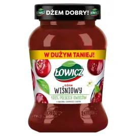 lowicz-dzem-wisniowy-o-obnizonej-zawartosci-cukrow-450-g