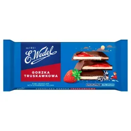 e-wedel-czekolada-gorzka-truskawkowa-100-g
