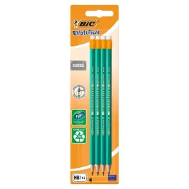 bic-evolution-bezdrzewny-olowek-grafitowy-z-zywicy-syntetycznej-z-gumka-4-s