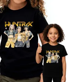 golden-g1-huntrix-k-pop-demon-hunters-t-shirt-czarny-premium-140