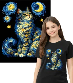 kot-van-gogh-gwiezdzista-noc-nadruk-koszulka-t-shirt-premium-xl