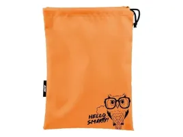worek-na-obuwie-mfp-27x36-cm-pomaranczowy-z-sowa-sciagany-sznurkiem