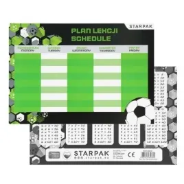starpak-plan-lekcji-football-z-tabliczka-mnozenia-25-sztuk