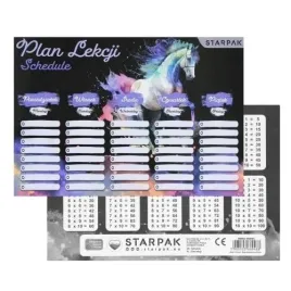 plan-lekcji-starpak-konie-z-tabliczka-mnozenia-25-sztuk-166x229-mm