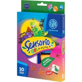 astra-lekka-masa-plastyczna-dinozaury-10-kolorow-zestaw-sensoryczny