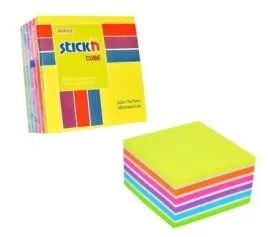 stickn-notes-samoprzylepne-kostka-7-kolorow-neon-i-pastel-6x7-cm