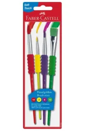 faber-castell-zestaw-4-pedzli-szkolnych-z-miekkim-antyposlizgowym-uchwytem