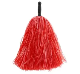 godan-pompon-czirliderki-czerwony-z-czarna-raczka-40-cm