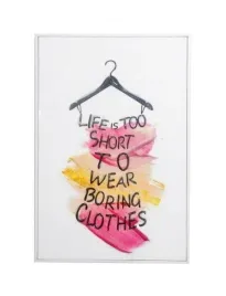 obraz-w-ramie-swede-life-is-too-short-20x30-cm