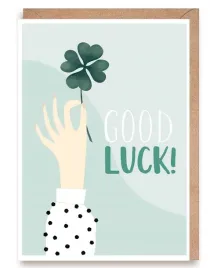 cardie-kartka-good-luck-powodzenia-a6-z-motywem-koniczynki