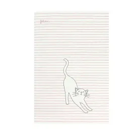santoro-sredni-zeszyt-stay-pawsitive-szyty-notatnik-rozowy-14x20-cm