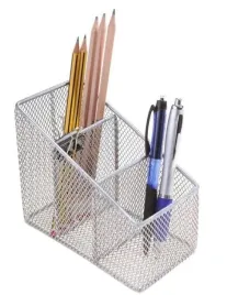 net-przybornik-skosny-srebrny-na-dlugopisy-i-kredki-120x60x80-mm