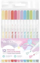 interdruk-mazaki-dwustronne-pastel-12-kolorow-koncowki-cienka-gruba