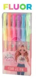 dlugopis-zelowy-fluo-6-kolorow-mp-main-paper-blister-155x71-mm