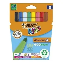 bic-visacolor-xl-flamastry-dzieciece-8-kolorow-w-pudelku